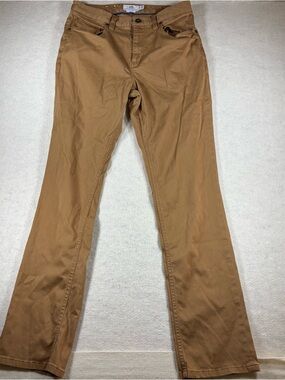 Southern Tide Mens Cotton Flat Front Sullivan 5 Pocket Pants Brown Size 30x32